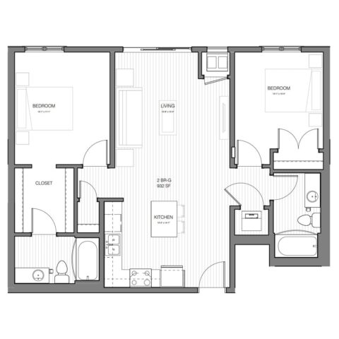 2 bedroom apartment for rent