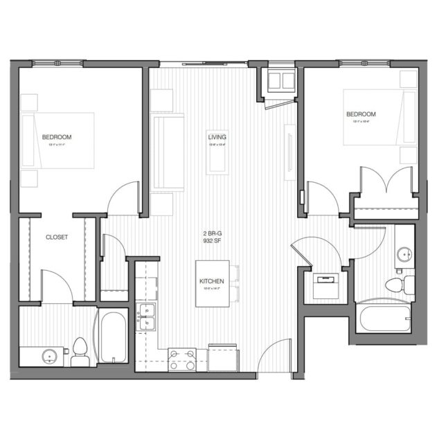 2 bedroom apartment for rent