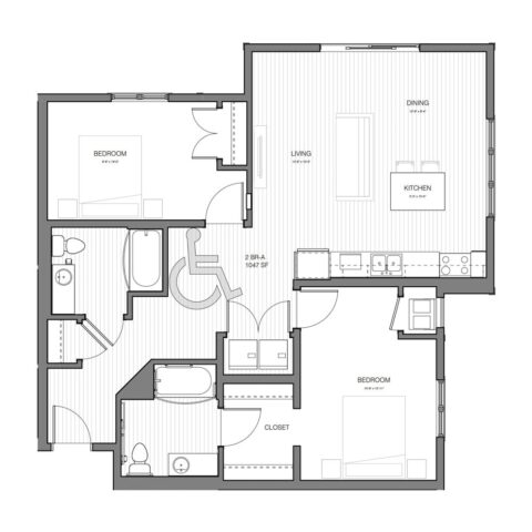 2 bedroom apartment for rent