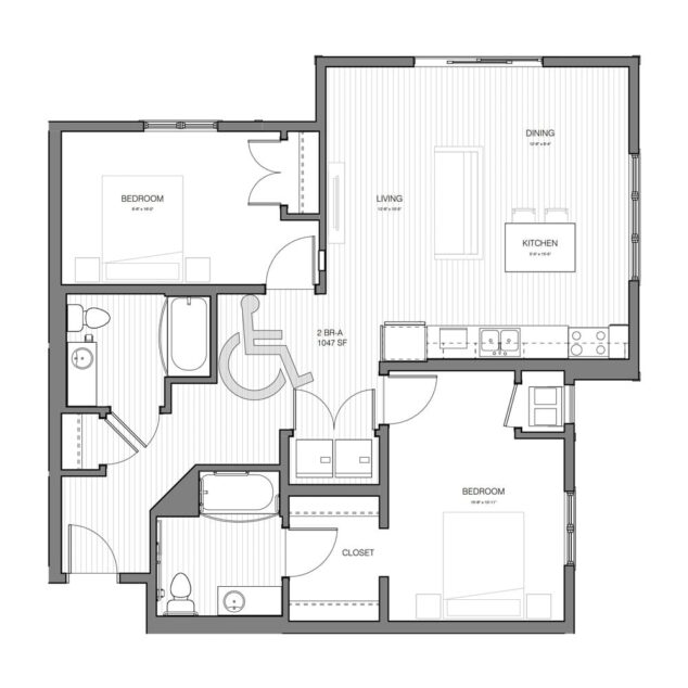 2 bedroom apartment for rent