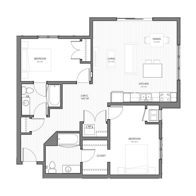 2 bedroom apartment for rent