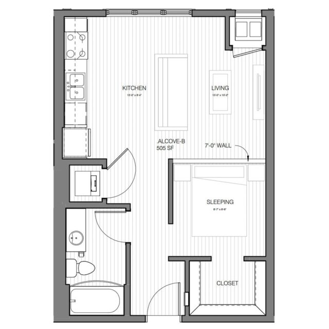 0 bedroom apartment for rent